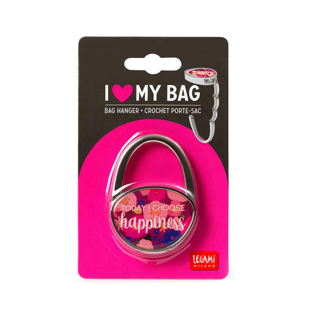 Γάντζος τσάντας I love my Bag - Flowers HANG0005 Legami - 49511