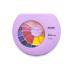 Σετ Ακουαρέλας 24 Χρωμάτων Semi - Moist Watercolour - Purple Case YSC188 Himi - 0