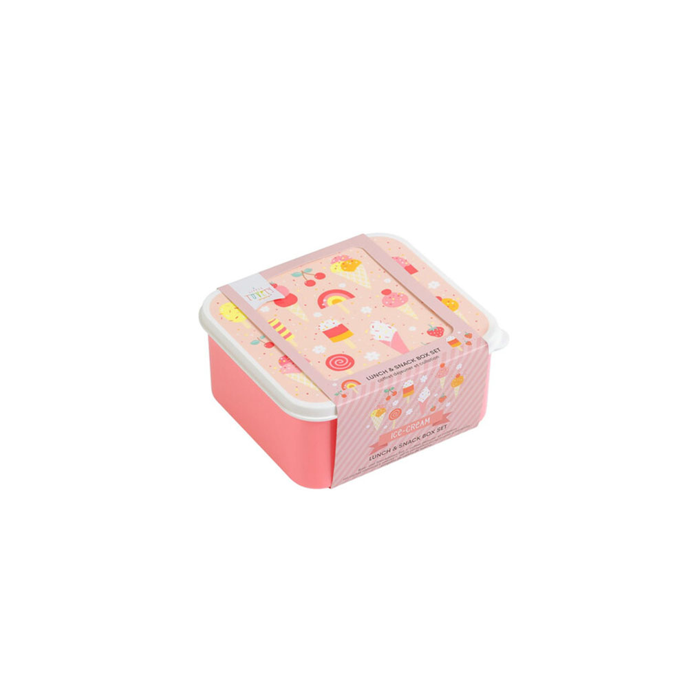 Σετ 4 Δοχεία Φαγητού Ice-cream SBSEIC61 A little lovely company - 102053