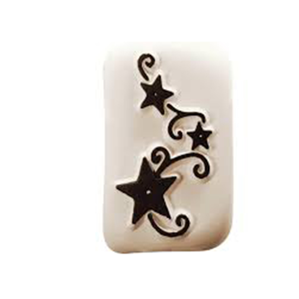 Στάμπα Για Τατουάζ Απο Πέτρα Medium Tribal Stars LAM178 LaDot - 2