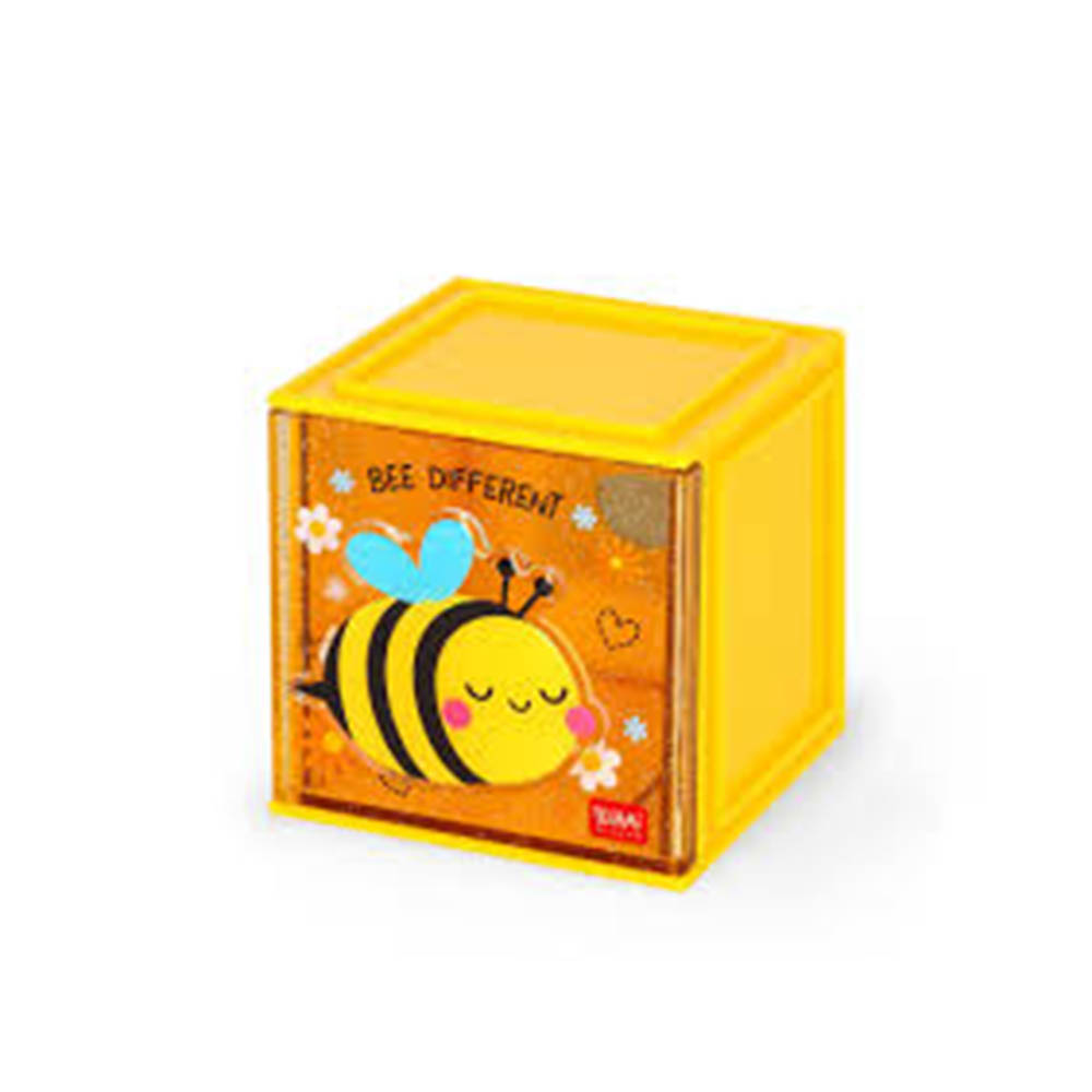 Κουτί Αποθήκευσης Γραφείου Cutie Cube Bee SBX0005 Legami - 102552