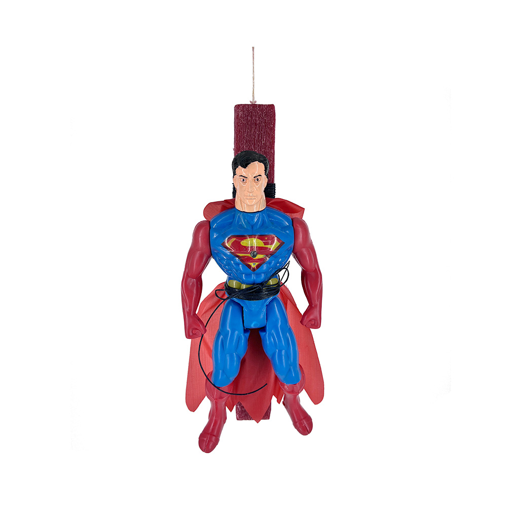 Χειροποίητη Αρωματική Λαμπάδα Superman - 34875