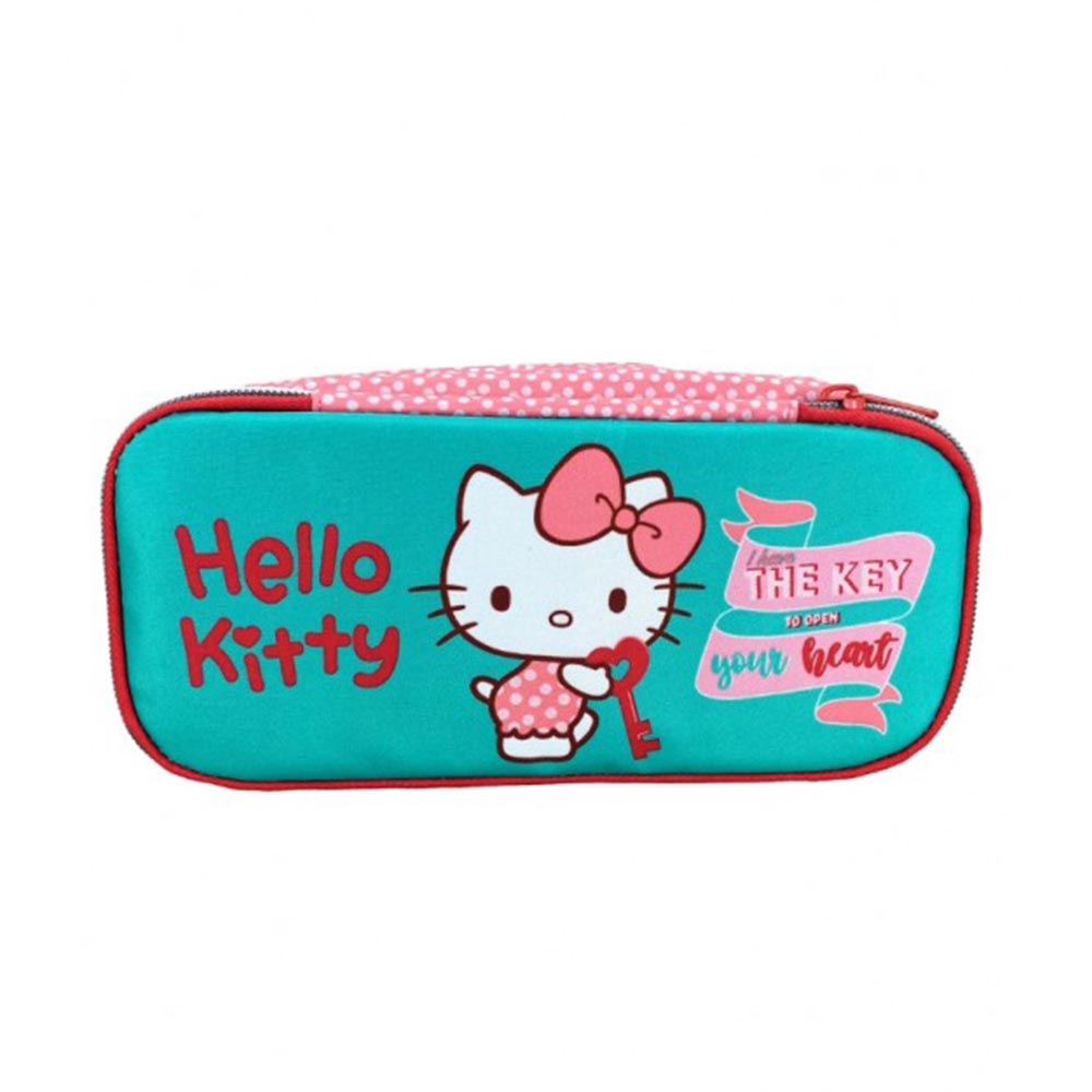 Κασετίνα Βαρελάκι Οβάλ Hello Kitty Sweetheart 335-74144 Gim - 103519