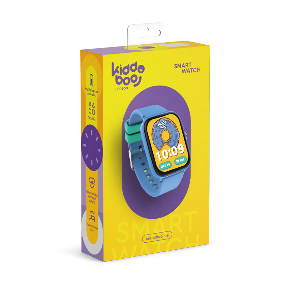 Smartwatch 2.0 Sky Blue KB019C2SBLU Kiddoboo - 1