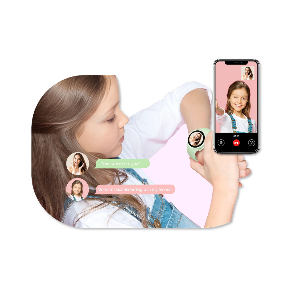 Smartwatch K5 4G PINK KBLGK5ΠΜ Kiddoboo - 5