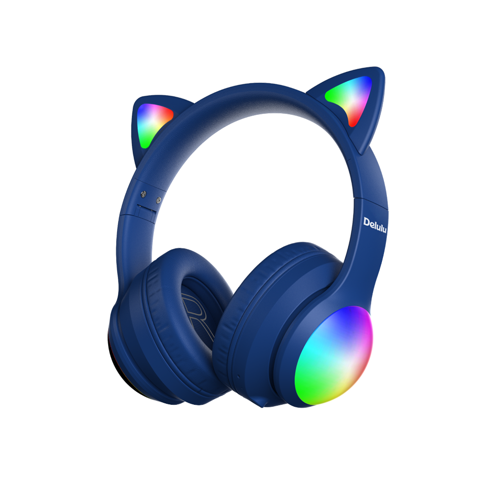 Ασύρματα Ακουστικά Delulu Bluetooth Headphones DiscoBeats Blue KBMS632BLU Kiddoboo - 111171