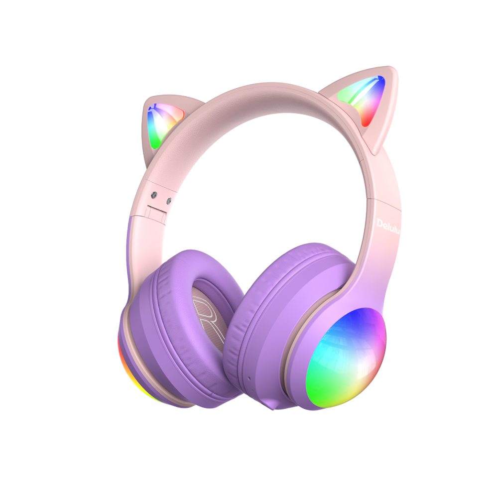 Ασύρματα Ακουστικά Delulu Bluetooth Headphones DiscoBeats Pink KBMS632PNK Kiddoboo - 111167