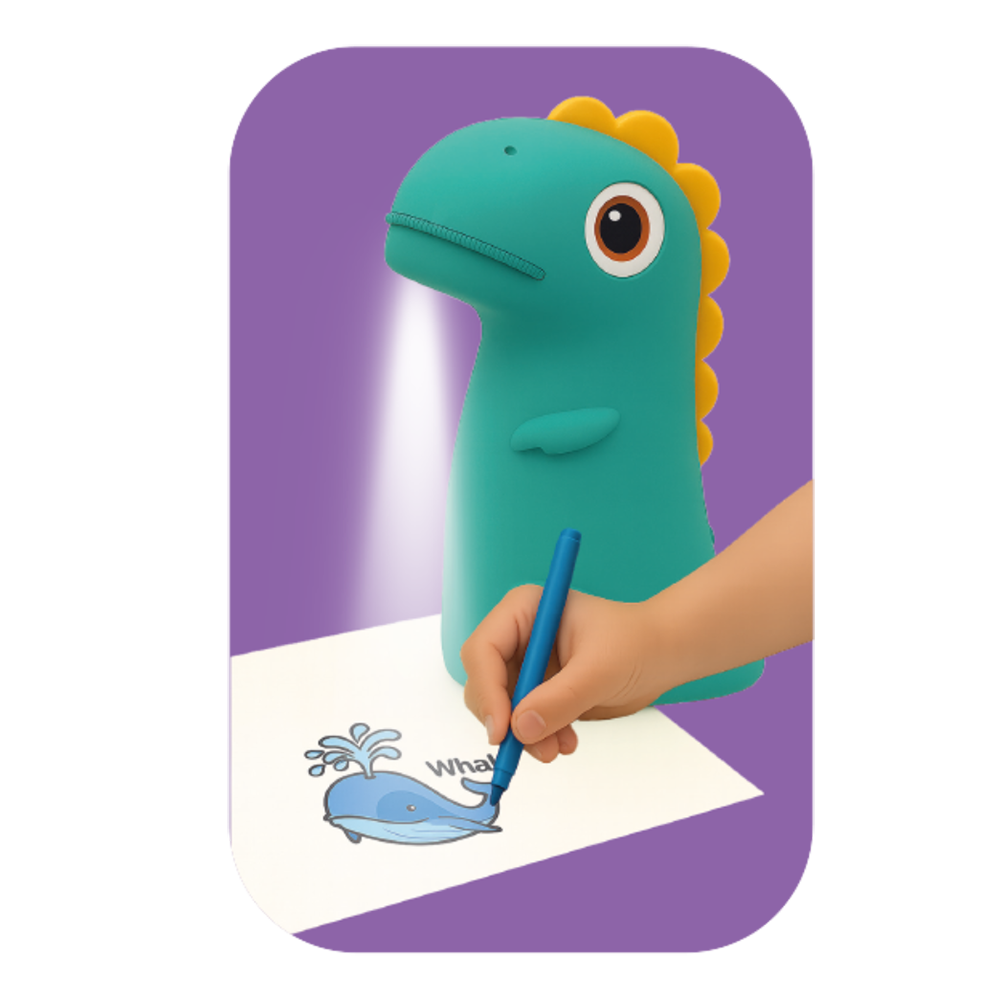 Προτζέκτορας Ζωγραφικής Dino's Art Green KBTY02GRN Kiddoboo - 116386
