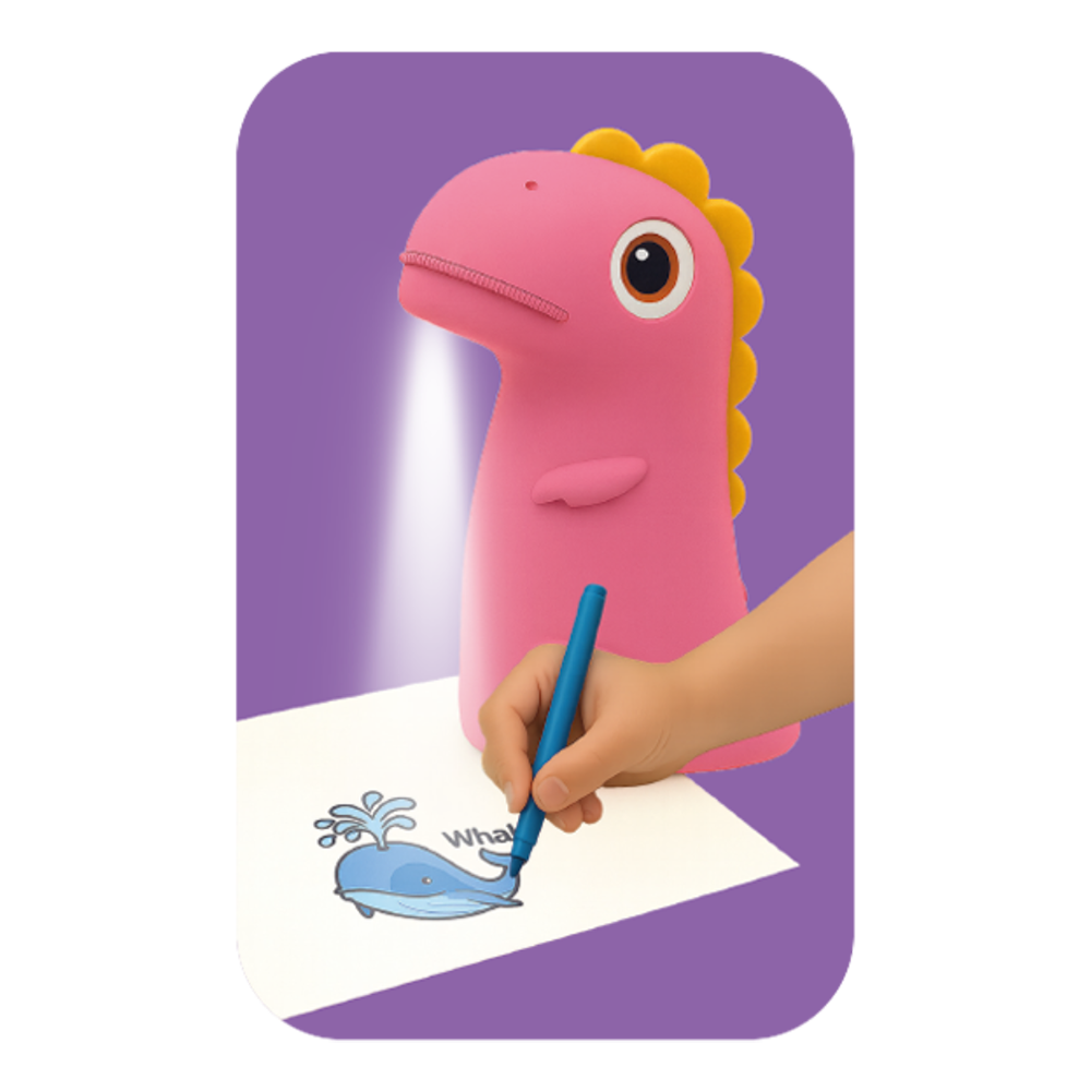 Προτζέκτορας Ζωγραφικής Dino's Art Pink KBTY02PNK Kiddoboo - 116382