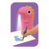 Προτζέκτορας Ζωγραφικής Dino's Art Pink KBTY02PNK Kiddoboo - 0