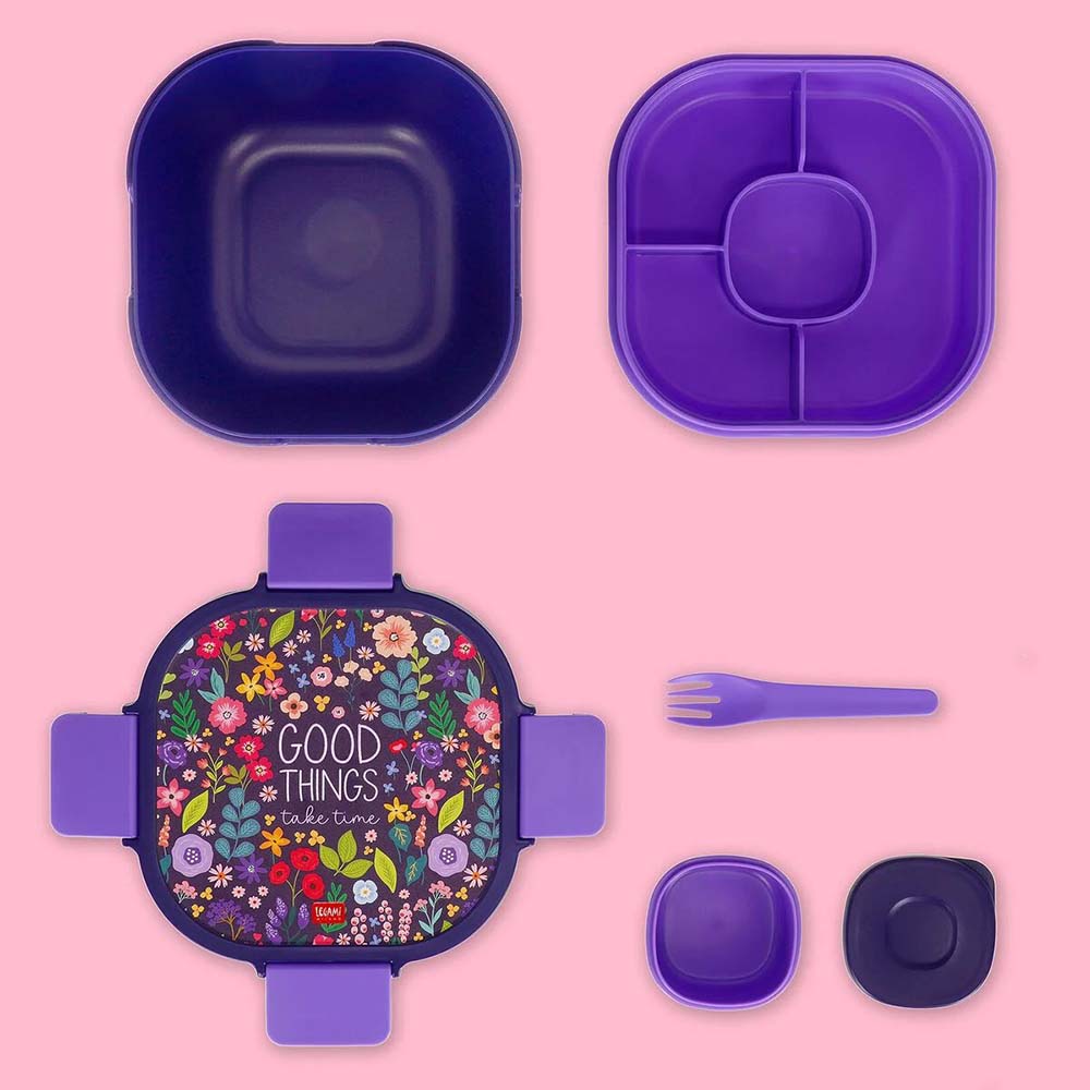 Δοχείο Φαγητού 1700ml Flowers LBS0004 Legami - 3