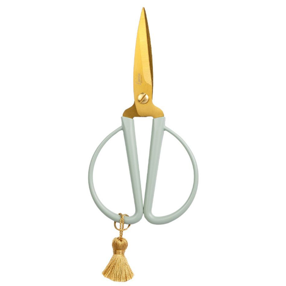 Ψαλίδι Χειροτεχνίας 14.5cm Craft Retro Look Large Με Φούντα Πράσινο Παστέλ 15302 Loveria Artcraft - 1