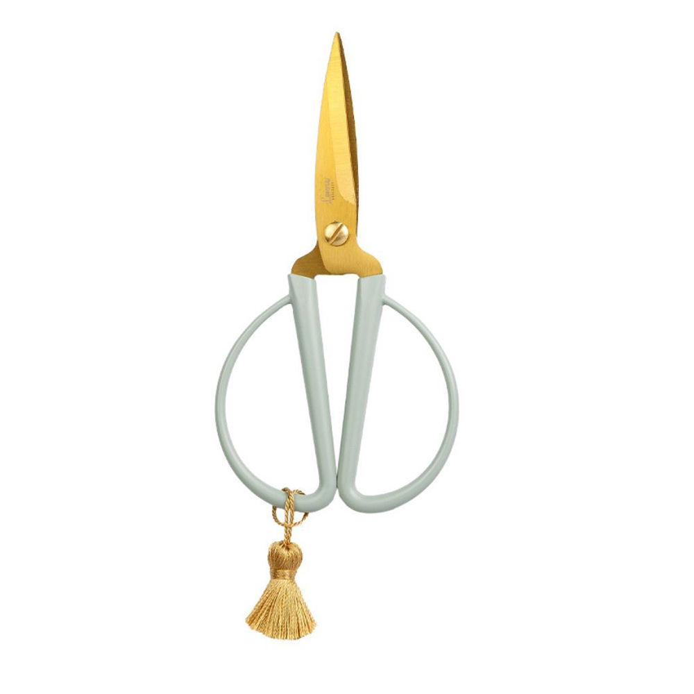 Ψαλίδι Χειροτεχνίας 14.5cm Craft Retro Look Large Με Φούντα Πράσινο Παστέλ 15302 Loveria Artcraft - 118308