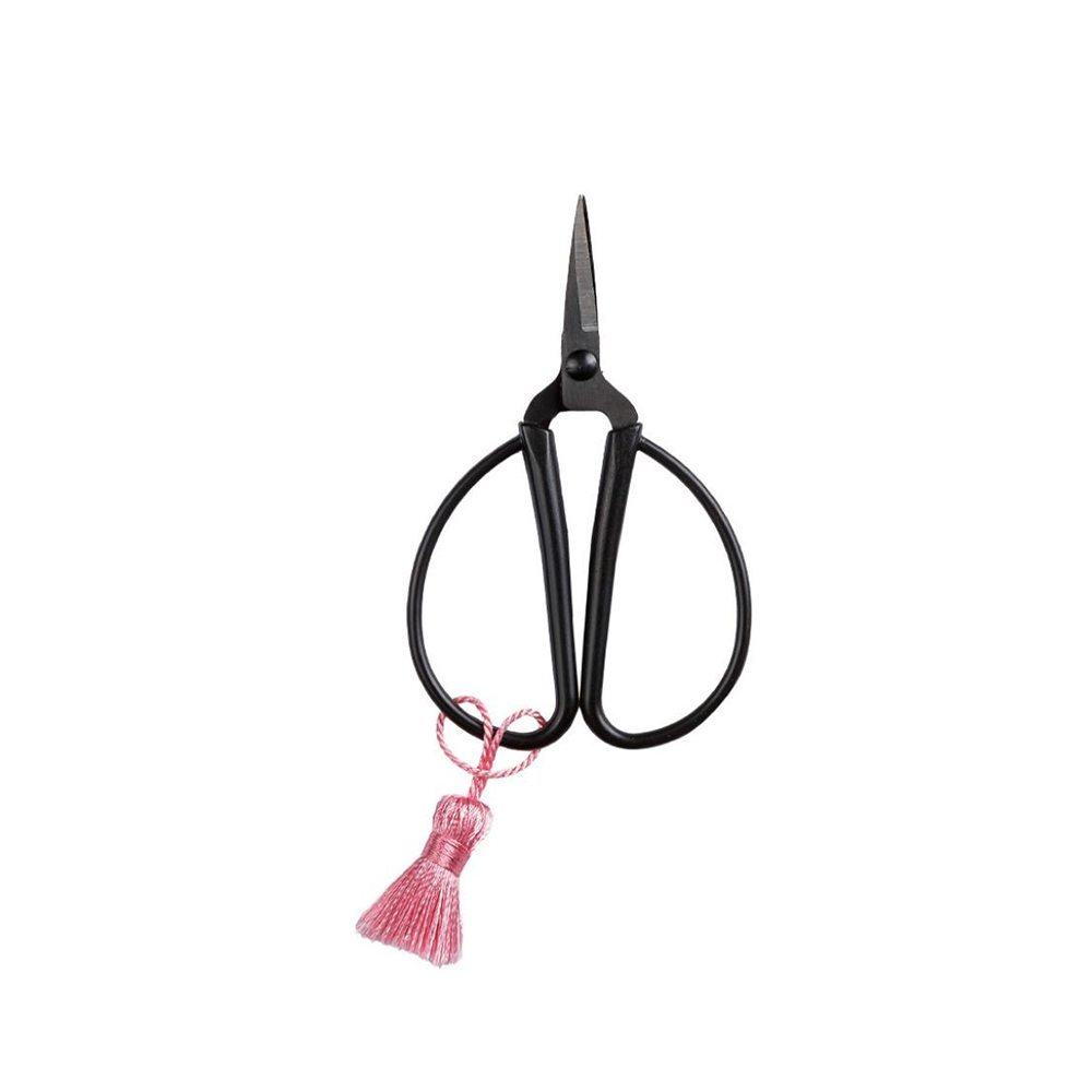 Ψαλίδι Χειροτεχνίας 8.5cm Craft Retro Look Με Φούντα Μαύρο 15303 Loveria Artcraft - 118296