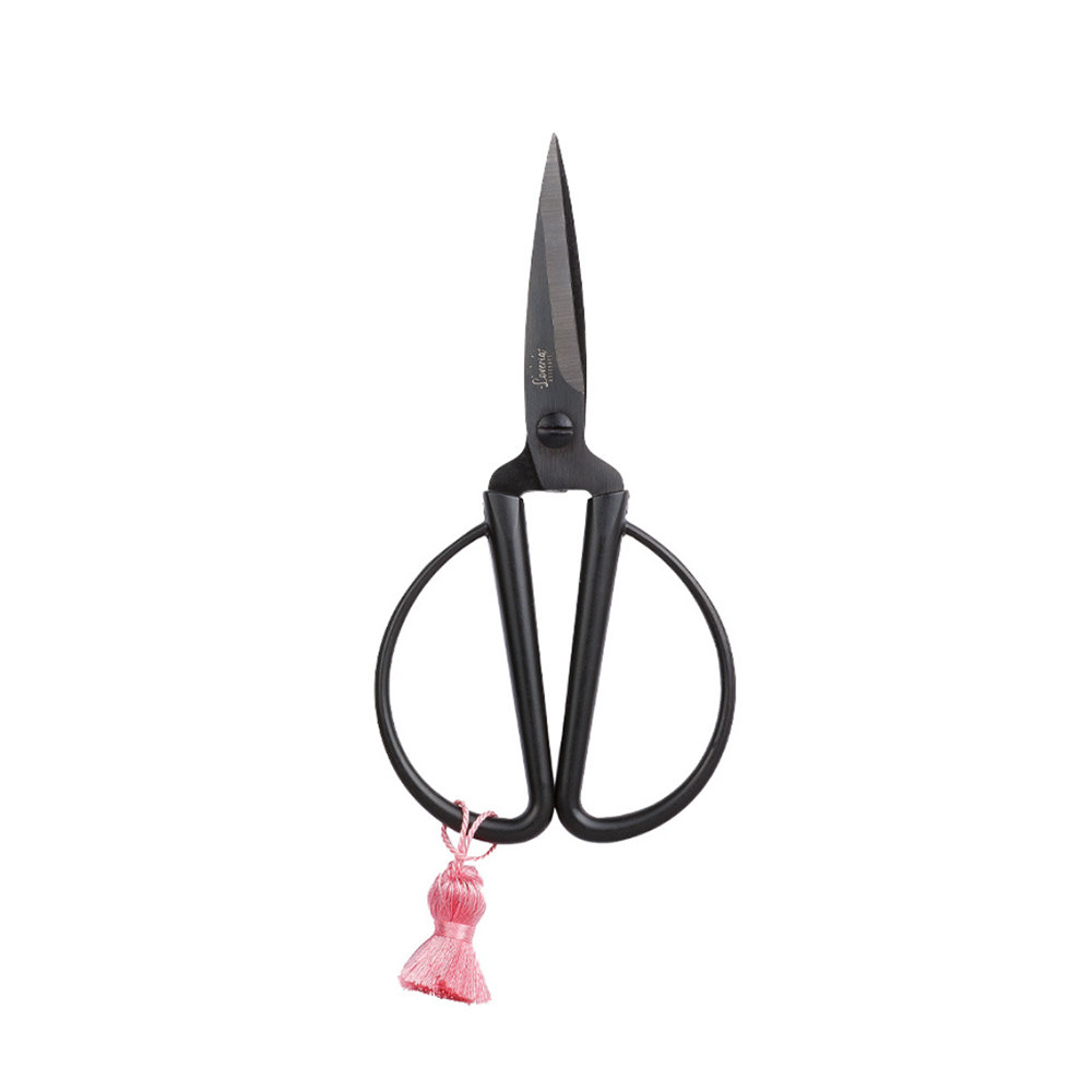 Ψαλίδι Χειροτεχνίας 14.5cm Craft Retro Look Large Με Φούντα Μαύρο 15301 Loveria Artcraft - 2