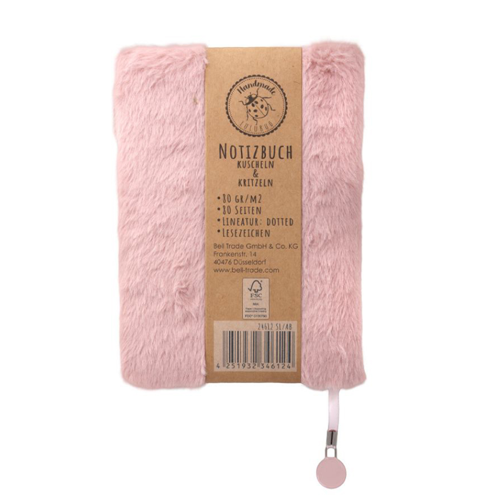 Λούτρινο Σημειωματάριο Bear Marcy 24612 Lulubug Handmade - 3