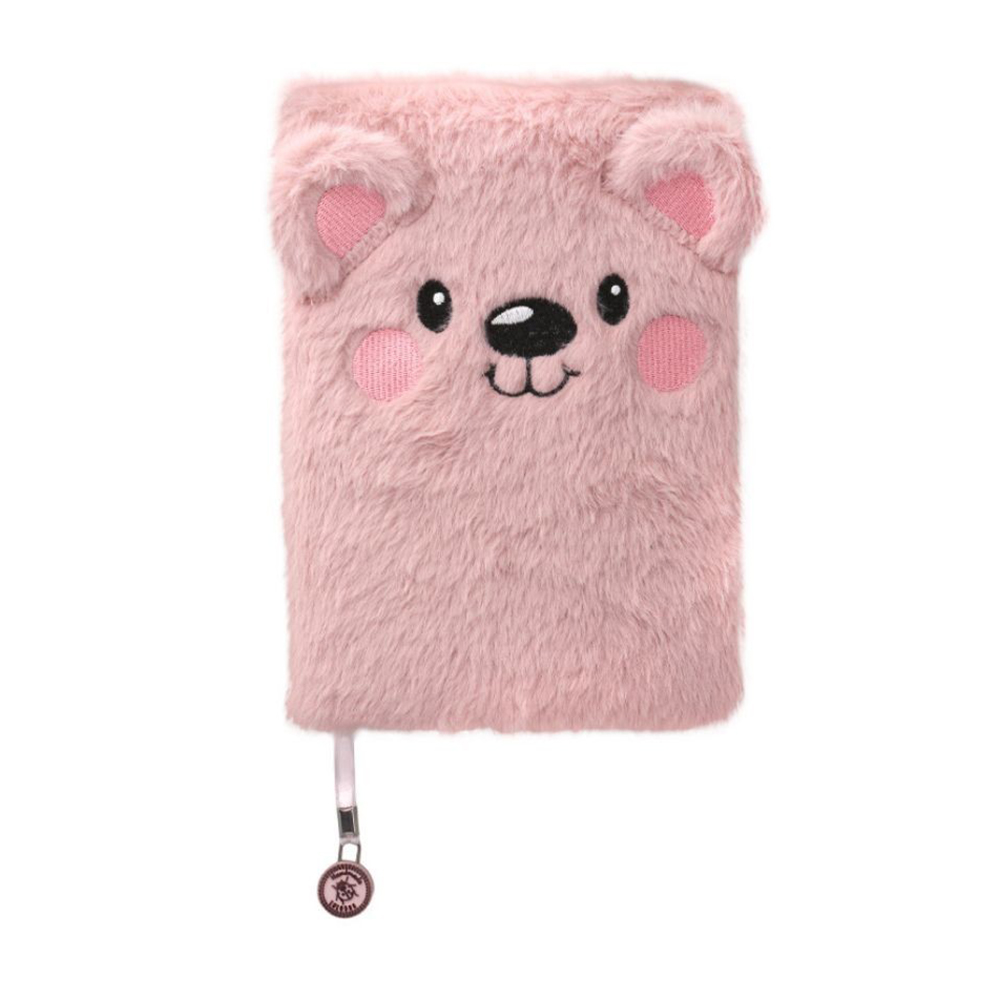 Λούτρινο Σημειωματάριο Bear Marcy 24612 Lulubug Handmade - 118046