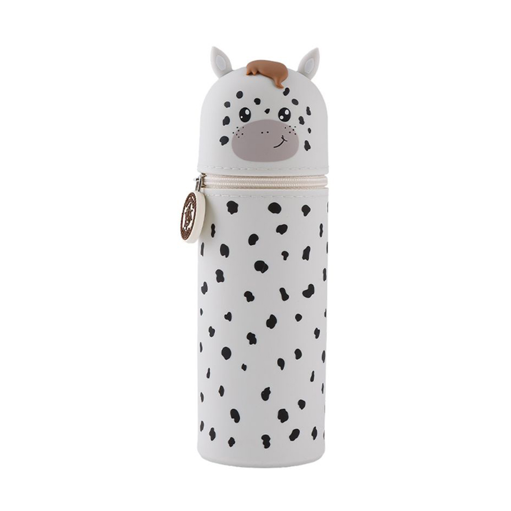 Κασετίνα - Μολυβοθήκη Σιλικόνης Dapple Gray Horse Flecky 24211 Lulubug Handmade - 117988