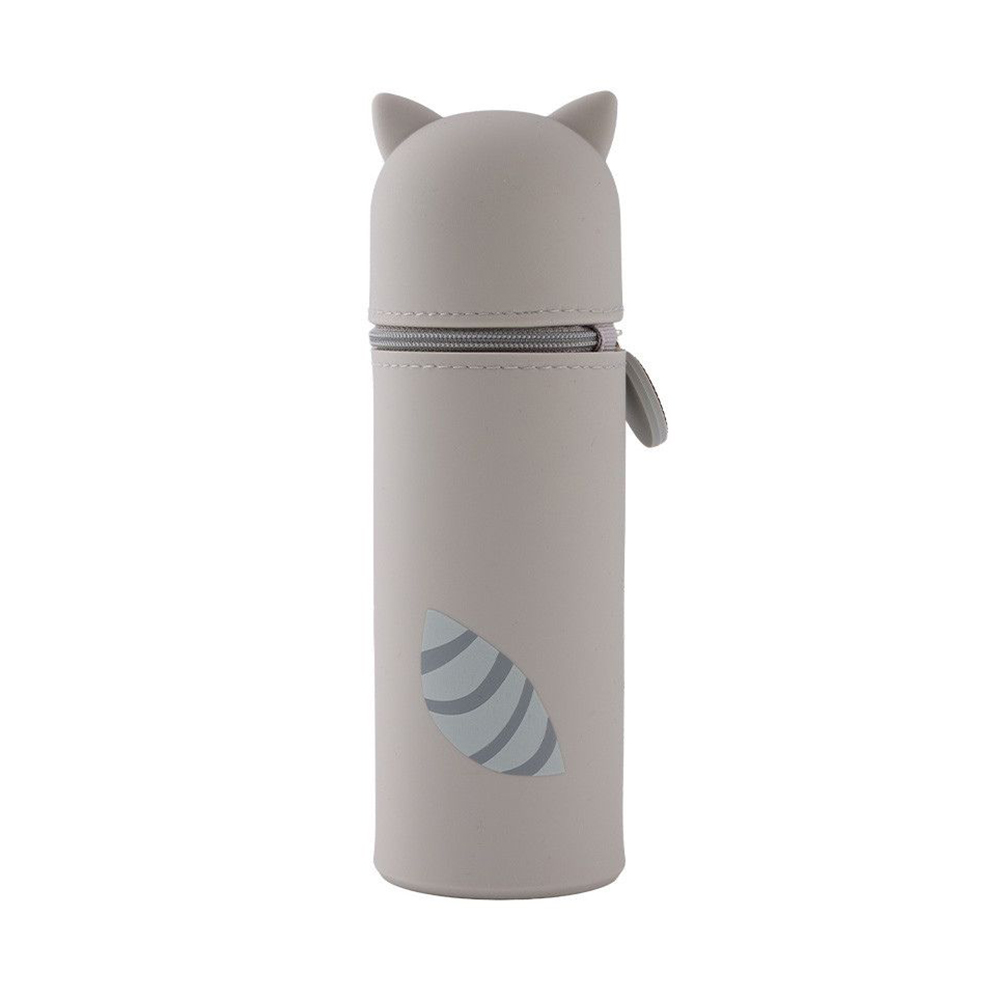 Κασετίνα - Μολυβοθήκη Σιλικόνης Raccoon Coony 24114 Lulubug Handmade - 1
