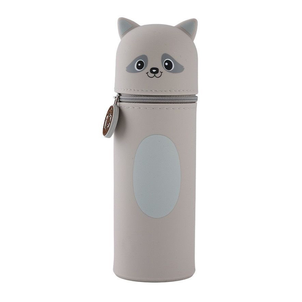 Κασετίνα - Μολυβοθήκη Σιλικόνης Raccoon Coony 24114 Lulubug Handmade - 117962