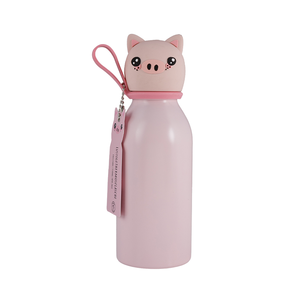 Ανοξείδωτο Μπουκάλι Θερμός 350ml 'Lucky Pig' 28103 Lulubug Handmade - 118354