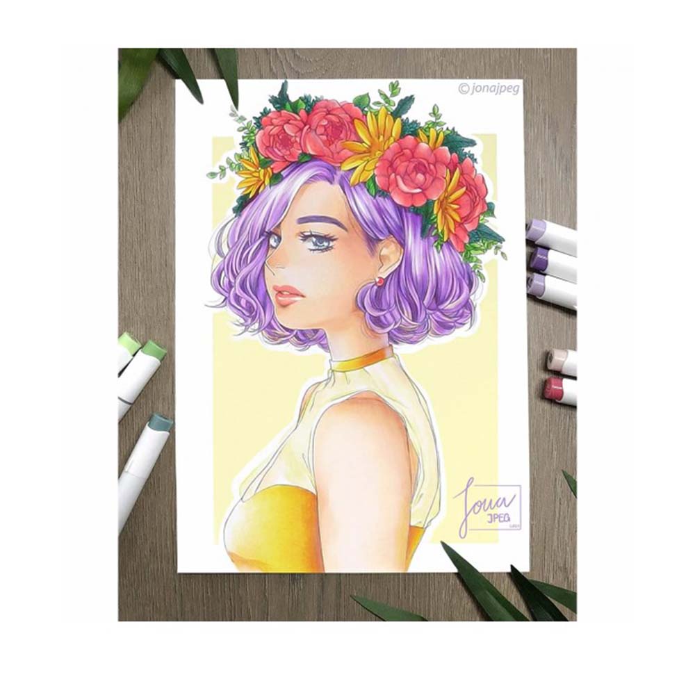 Μαρκαδόροι Αλκοόλης 48+1 τεμαχίων Διπλής Μύτης Honolulu Mid-Tones  OHU-Y30-80404-27 Ohuhu - 1