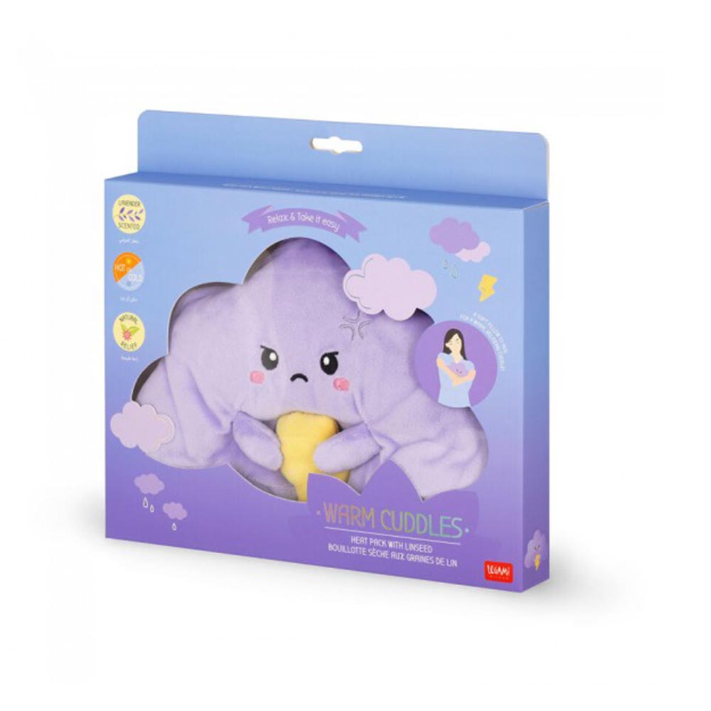 Θερμοφόρα με Λιναρόσπορο - Warm Cuddles Flash Cloud WC0007 Legami - 1