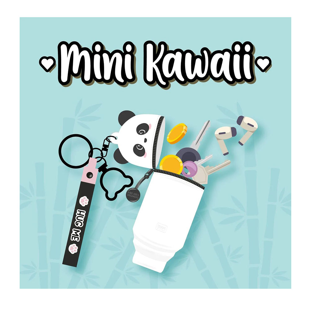 Πορτοφόλι Panda Με Μπρελόκ - Mini Kawaii - MKAW0001 Legami - 4