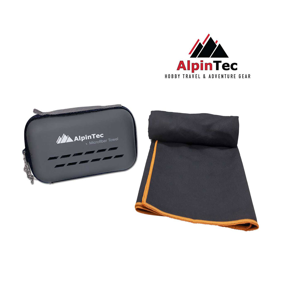 Πετσέτα Microfiber DryFast L 60x120 Black MS-L-BL Alpintec - 36387