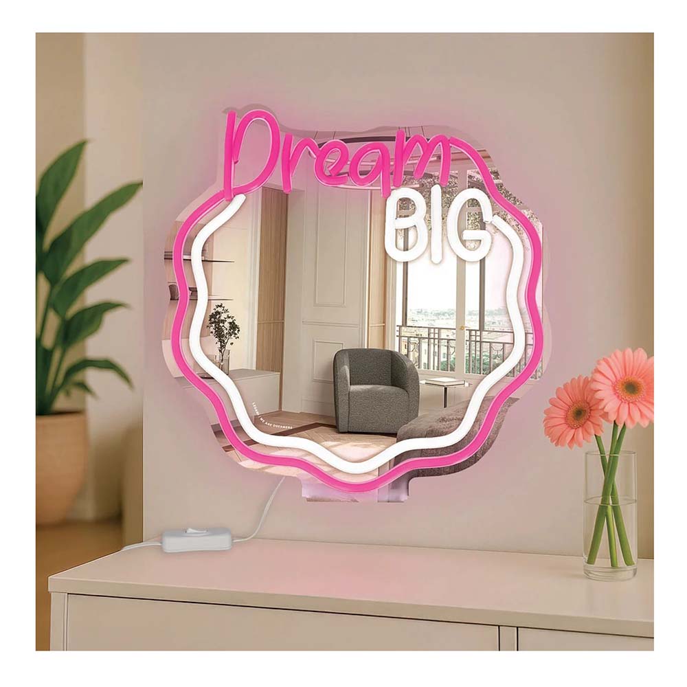 Καθρέφτης με Φως Neon-Effect LED Light - It's a Sign- NLM0001 Legami - 2