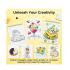 Βιβλίο Ζωγραφικής Coloring Book Bleedproof Enjoy the Sweet Moment Y44-83000-64 Ohuhu - 1
