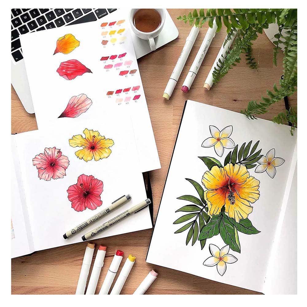 Μπλοκ Σχεδίου 30Φ 17,5 x 16cm 200gr OHU-Y44-83000-14 Ohuhu - 5