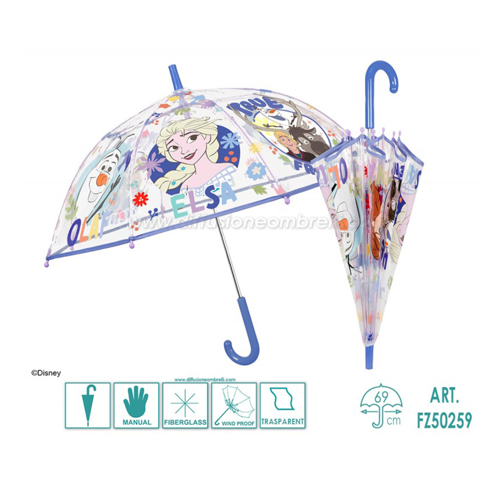 Ομπρέλα Μπαστούνι 50259 Frozen Perletti - 107707