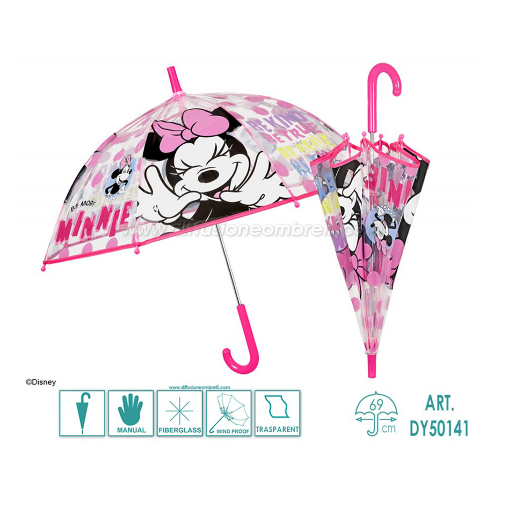 Ομπρέλα Μπαστούνι 50141 Minnie Perletti