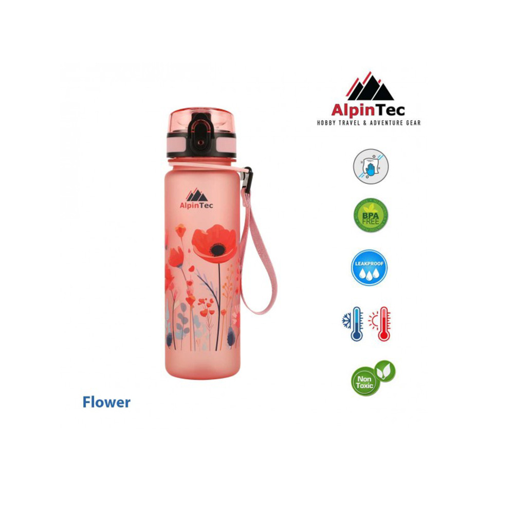 Παγούρι Mood Flower 500ml F-500FL-CT AlpinTec - 1