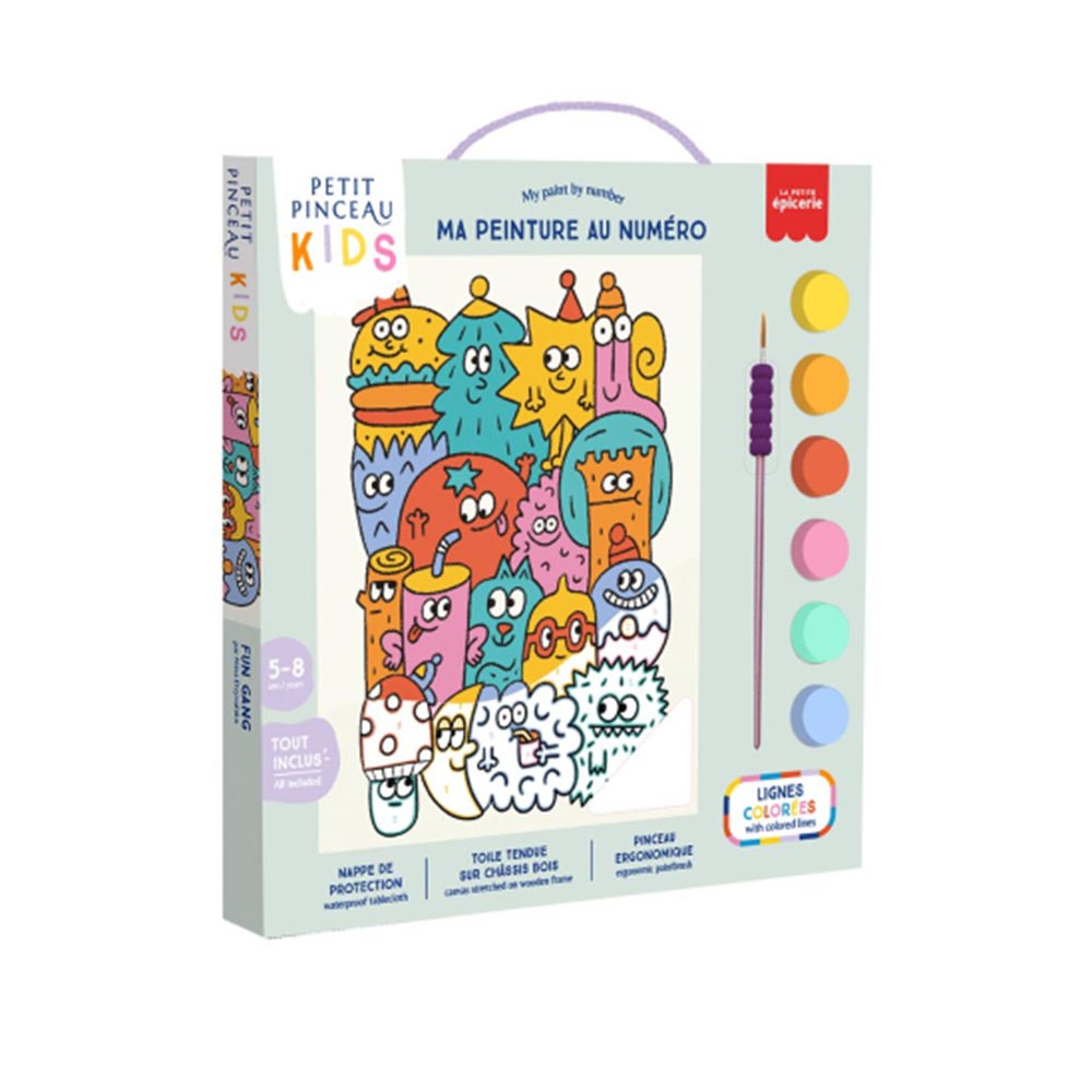 Σετ Ζωγραφικής με Αριθμούς Kids Together 351009 Petit Pinceau - 103811