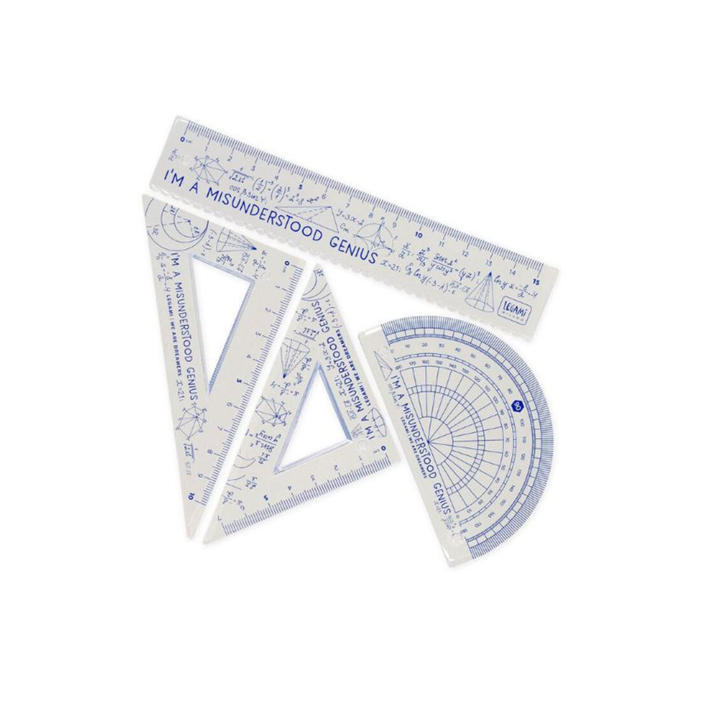 Σετ Γεωμετρικά Όργανα You Rule! Genius RS0004 Legami - 102538