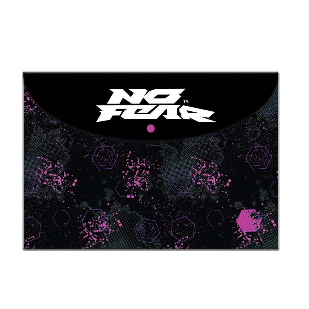 Φάκελος με Κουμπί Α4 Fluo 348-49580 No Fear - 104243