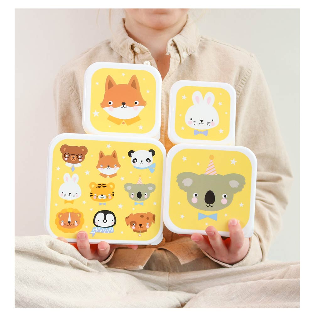 Σετ 4 Δοχεία Φαγητού Animal Friends SBSEAF81 A little lovely company - 3