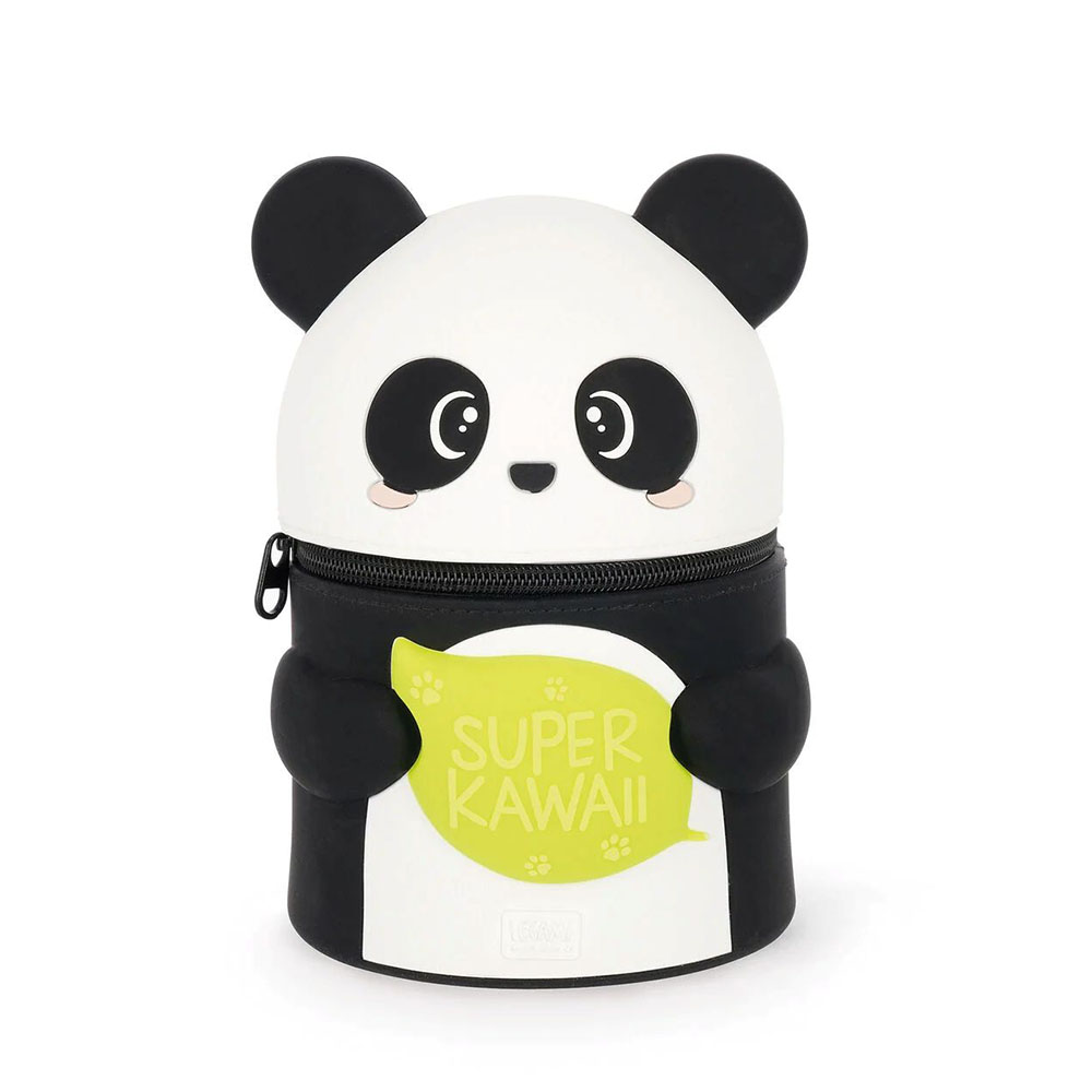 Επιτραπέζια Κασετίνα - Μολυβοθήκη Σιλικόνης Panda Super Kawaii SKA0001 Legami - 112918