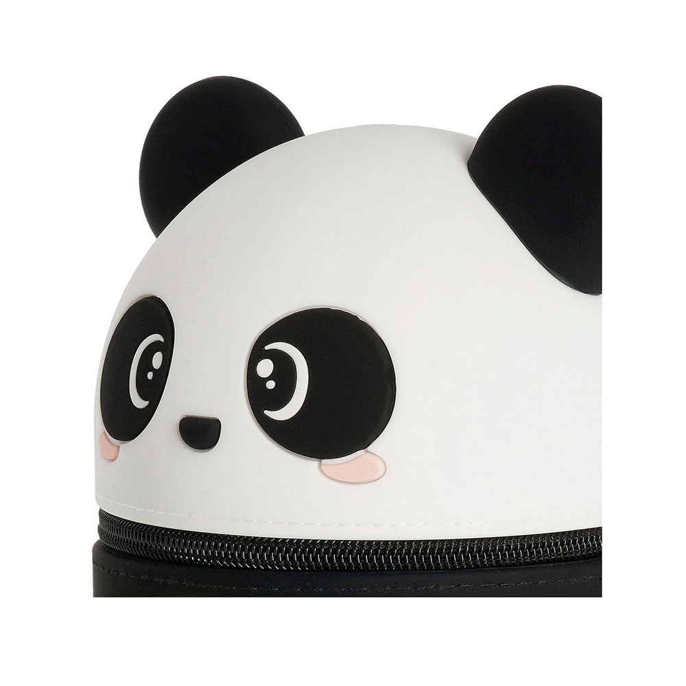 Επιτραπέζια Κασετίνα - Μολυβοθήκη Σιλικόνης Panda Super Kawaii SKA0001 Legami - 5