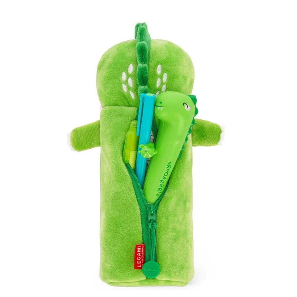 Κασετίνα Plush - Super Soft! - Dino PPC0004 Legami - 1