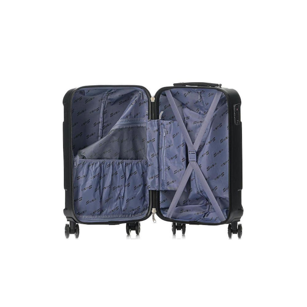 Βαλίτσα Καμπίνας Stelxis ABS Y:58cm Μαύρο ST525-S Diplomat - 3