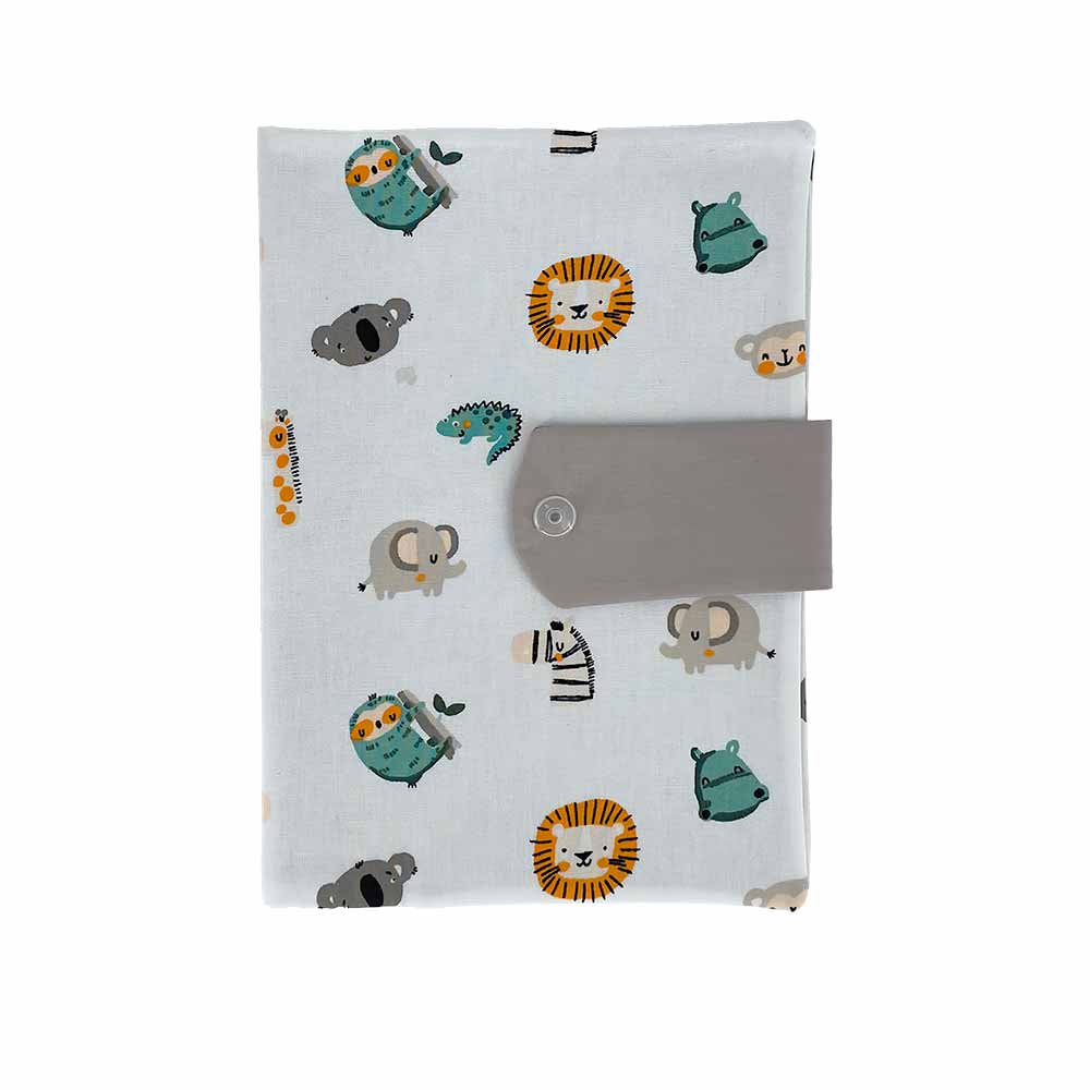 Χειροποίητη Θήκη Βιβλιαρίου Cozy Animals - 54487