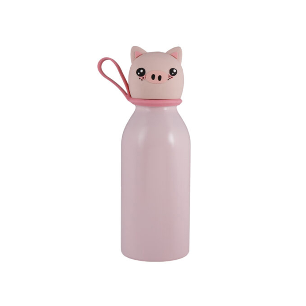 Ανοξείδωτο Μπουκάλι Θερμός 350ml 'Lucky Pig' 28103 Lulubug Handmade - 1