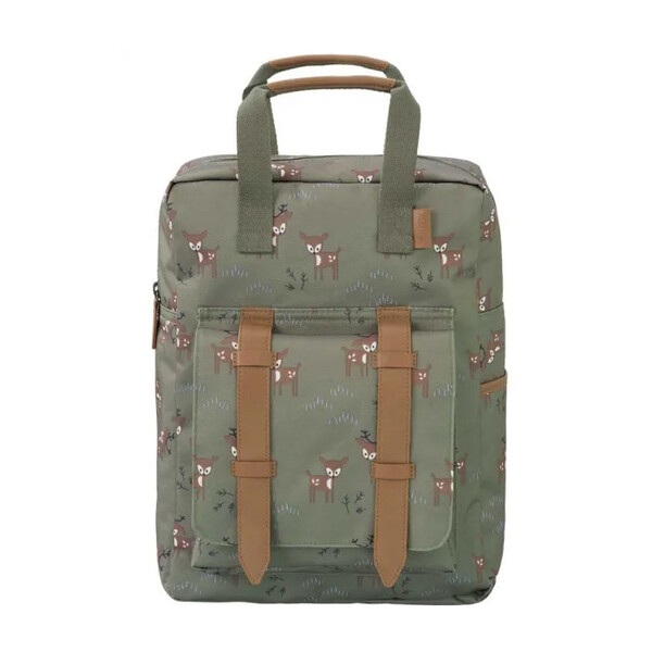 Τσάντα Πλάτης Deer Olive Large FB940-81 Fresk - 104248