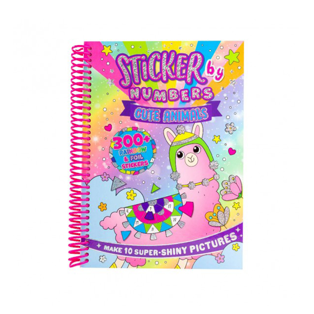 Βιβλίο Χειροτεχνίας Με Αυτοκόλλητα Cute Animals 2510 - 108378
