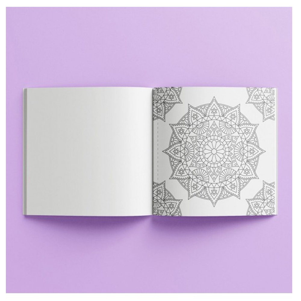 Βιβλίο Ζωγραφικής Αντιστρές Art Maker Mandalas Hinkler - 1