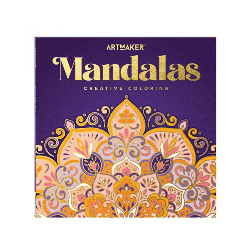 Βιβλίο Ζωγραφικής Αντιστρές Art Maker Mandalas Hinkler - 108385