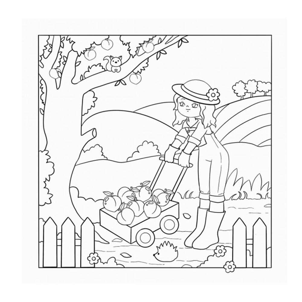 Βιβλίο Ζωγραφικής Coloring Book Sunshine & Smiles 72908 Καλεβράς  - 1